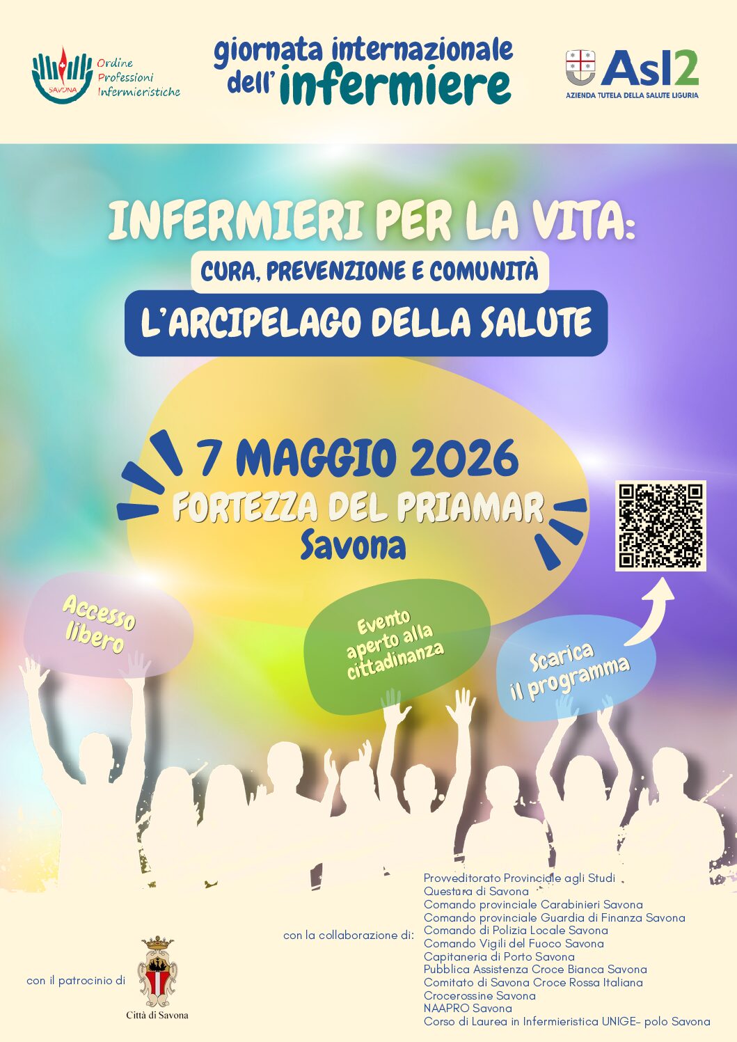 Savona, al Priamar evento per la Giornata dell’Infermiere con studenti