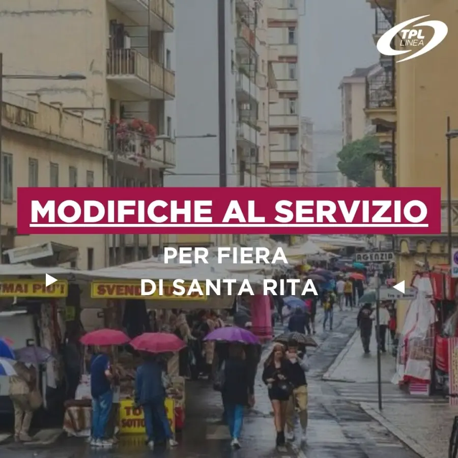 Savona, torna la Fiera di Santa Rita: strade chiuse e viabilità modificata
