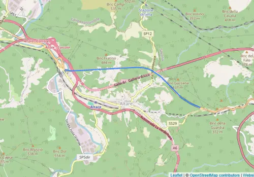 SP 29 del Colle di Cadibona: senso unico alternato per lavori sui viadotti